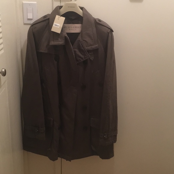 Burberry Brit Men’s Jacket NWT Size L - Picture 1 of 4